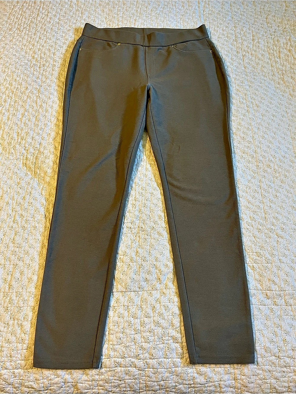 Michael Kors Tan Ponte Leggings Size Large Like New